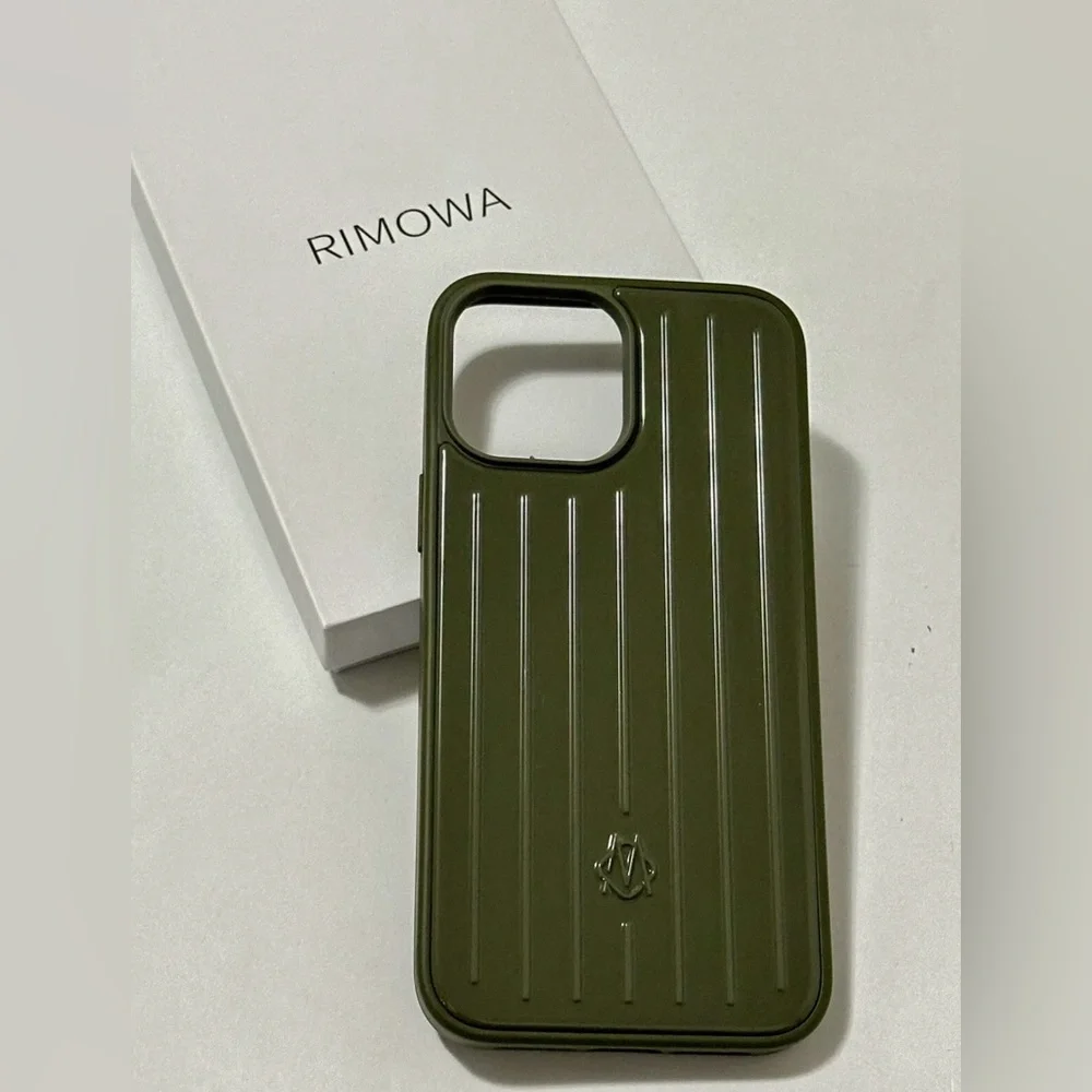 Rimowa iphone case compatible for iPhone 15 ProMax Cactus Green - Picture 1 of 6